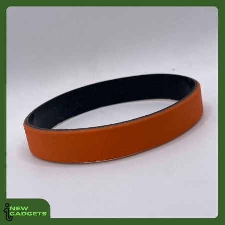 bracelet orange personnalisé